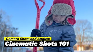 CAMERA SHOTS AND ANGLES CINEMATIC SHOTS MADE EASY [upl. by Eirellam]