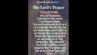 Our Father ins Heaven  The Lords Prayer [upl. by Borras]