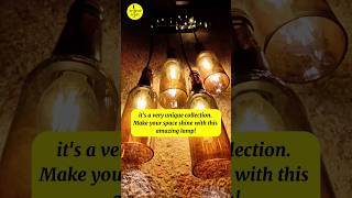 Upcycle MAGIC Transform Wine Bottles into STUNNING Hanging Lamps DIY Glass Bottle Craftviralart [upl. by Beora]