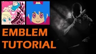 smooooch girl Emblem Tutorial for Black Ops 2 [upl. by Link]