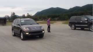 Kia Mohave 30 Turbodisel vs Infiniti QX56 14 mile ч2 [upl. by Gorton]