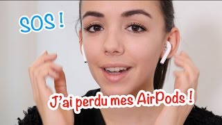 Jai perdu mes AirPods  Démo de quotLocaliser mes AirPodsquot sous iOS 103 Beta [upl. by Perkin]