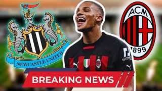 quotFrom Milan to Newcastle Malick Thiaw Transfer Updatequot NEWCASTLE NEWS TODAY [upl. by Ocirne]