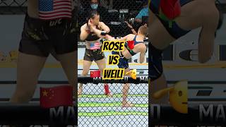 Rose Namajunas VS Weili Zhang 🤝 [upl. by Gabler]