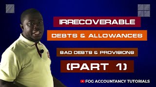 Accounting for IGCSE  Video 23  Bad Debts  Provision for Doubtful Debts [upl. by Alexandra]