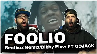 THE RESPONSE Foolio “Beatbox RemixBibby Flow” FT COJACK REACTION [upl. by Curson305]