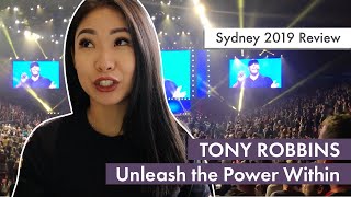 Unleash the Power Within TONY ROBBINS UPW Event Sydney 2019  My experience and review of UPW [upl. by Giacinta]