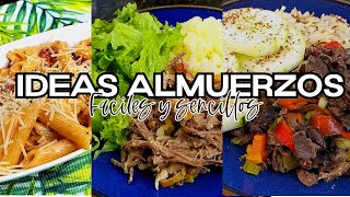 🍱IDEAS DE ALMUERZOS  CENAS ✨fáciles y deliciosas✨ Menú semanal LOS ROLES DE EDY [upl. by Fadiman]