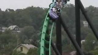 Phantoms Revenge at Kennywood Park [upl. by Nigem]