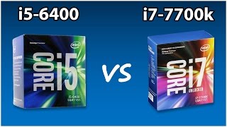 i56400 vs i77700k amp RX480 1080p Benchmark [upl. by Bain]