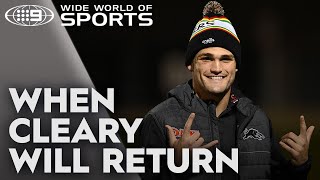 Nathan Cleary gives us an injury update  Wide World of Sports [upl. by Maje]