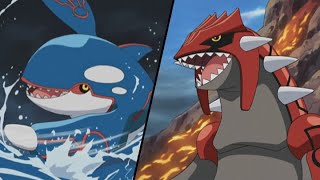 Groudon and Kyogre  Pokémon Advanced Battle  Official Clip [upl. by Maddalena]