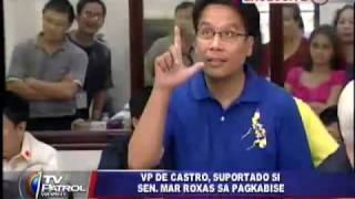 Noli picks Mar Roxas for vice president [upl. by Asirb]