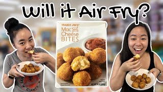 Trader Joes Mac and Cheese Bites  Will it Air Fry [upl. by Manvil]