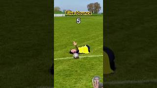 BOUNCE CHALLENGE 💪⚽football soccer skills futebol tutorial skill challenge cartoon [upl. by Ellehsem177]