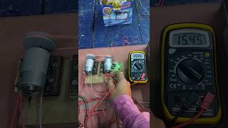 DC GENERATOR 16V CHARGING SYSTEMautomobile engineering best project electric motor [upl. by Ronn990]