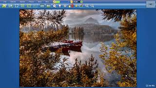 Foggy Strbske Plaso Lake Slovakia in 1min41s [upl. by Tisman577]