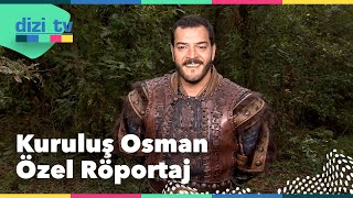 Çağrı Şensoy ve Begüm Çağla Taşkın ile Kuruluş Osman röportajı 😍 KurulusOsman [upl. by Sanfo476]