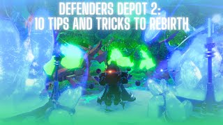 Defenders Depot 2 10 Tips and Tricks to Rebirth  Chillerxzz [upl. by Snehpets]