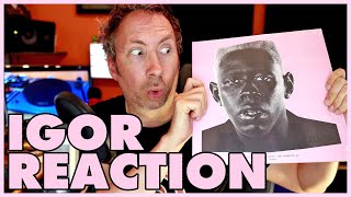 ON VINYL  TYLER THE CREATOR  IGOR  REACTION  GENUINE FIRST LISTEN [upl. by Manbahs618]