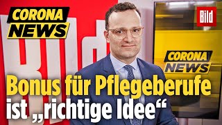 Bonus für alle die in der CoronaKrise Großartiges leisten  Jens Spahn [upl. by Bello510]