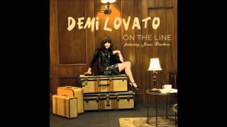 Demi Lovato  On The Line Karaoke  Instrumental with backing vocals and lyrics [upl. by Suzette]