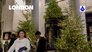 Discover the Hidden Secrets of Londons Posh Mayfair this Christmas 🎄 Central London Walking Tour [upl. by Jenesia]