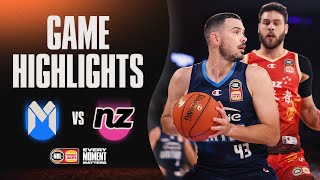 Melbourne United vs New Zealand Breakers  Game Highlights  Round 19 NBL24 [upl. by Fiora]