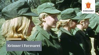 Kvinner i forsvaret [upl. by Ayekam]