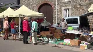 Brocante en rommelmarkten in de Belgische Ardennen [upl. by Ayitahs353]