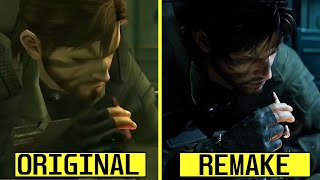 Metal Gear Solid 3 Remake vs Original Intro Early Graphics Comparison  New Gameplay [upl. by Ativoj]