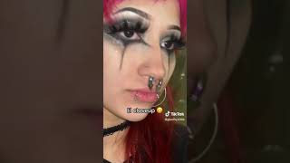 Stretched Gauged Septum Nose Ring change out with BodyJ4You horseshoe jewelry pieces [upl. by Dann]