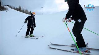 Edging skills for skiing [upl. by Nosneh]