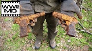 World War II Metal Detecting  German Guns  Eastern Front Battlefield Relic Hunting [upl. by Zoila]