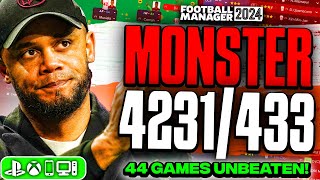 Kompanys MONSTER 4231433 FM24 Tactics  Best FM24 Tactics [upl. by Onahpets]