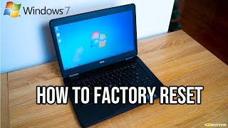 How to easily Factory Reset a Windows 7 PC [upl. by Sellers]