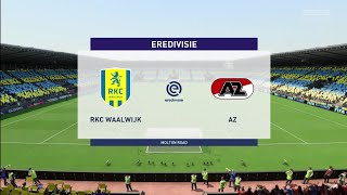 FIFA 23  RKC Waalwijk vs AZ Alkmaar  Eredivisie  061122  Gameplay [upl. by Svensen904]