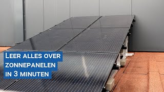 Leer alles over zonnepanelen in 3 minuten [upl. by Adle]