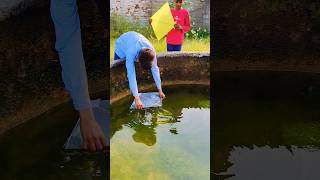 paper kite water testing 🪁🪁shorts [upl. by Drape]