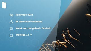 Week van gebed  Eenheid  Baptistengemeente Hengelo  16 januari 2022 [upl. by Levison]