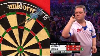 Simon Whitlock v Jarkko Komula  23  Round 2  World Darts Championship 2014 [upl. by Vladamir]