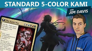 Standard FiveColor Kami MTG Arena with Jim Davis [upl. by Acirahs]