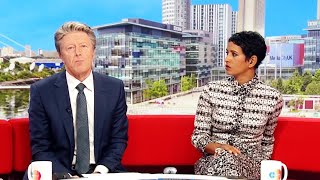 BBC Breakfasts Charlie Stayt has caused concern after a guest called him dementiaridden [upl. by Narine]