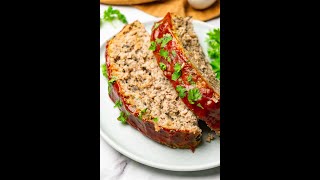 Turkey meatloaf recipe  Thanksgiving dinner [upl. by Annodas]