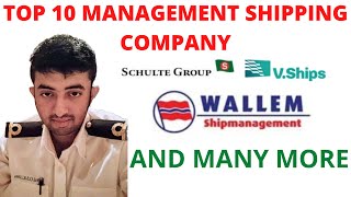 TOP 10 MANAGEMENT SHIPPING COMPANY [upl. by Zelikow]