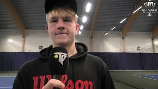 Filip Söderqvist finalklar i Uppsala Tennis Cup [upl. by Ymas]