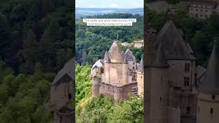 Vianden Castle Luxembourg One of the most beautiful castles in the world europetravel [upl. by Revkah]