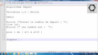Algorithme Darija  Exercice N 14 Boucle Pour Nouveau [upl. by Ozne]