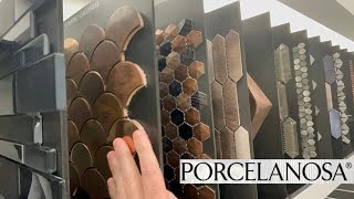 PORCELANOSA MOSAIC BACKSPLASH DECORATIVE TILES [upl. by Beare]