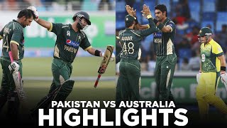 Highlights  Pakistan vs Australia  ODI  PCB  M2C2A  PAKvAUS [upl. by Efren]